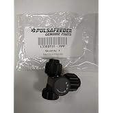 Pulsafeeder Bleed Valve Assembly Part L3300T01-FPP. 3/8-Inch OD tubing Connection. FPP/TFE Material.
