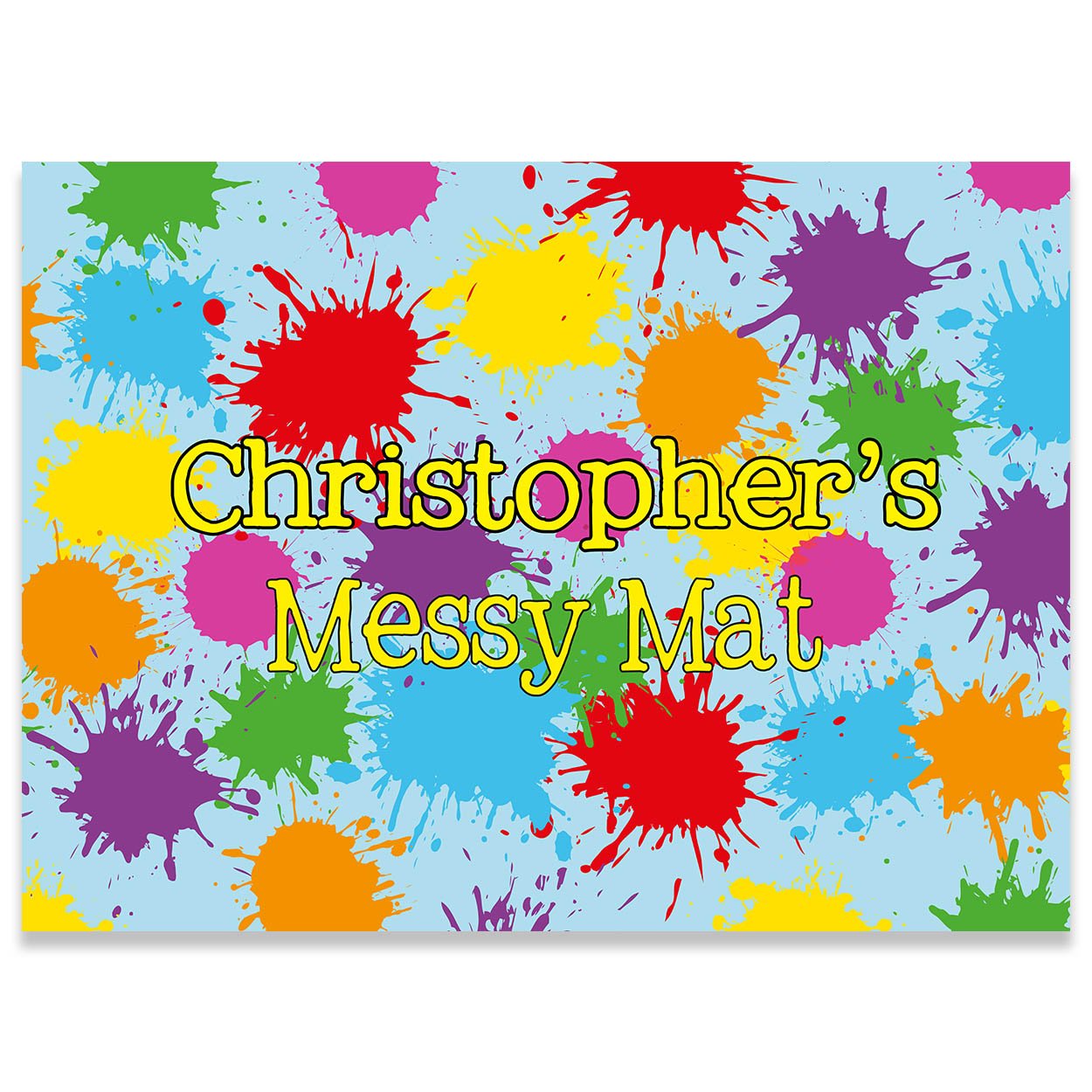 Paper Themes Playdoh Mat Kids 