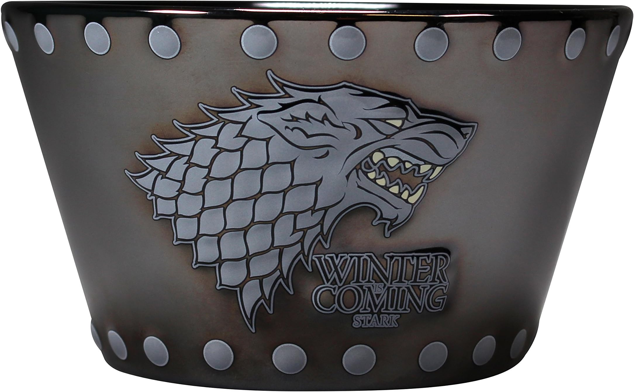 Game of Thrones - Stark Stud Relief Bowl