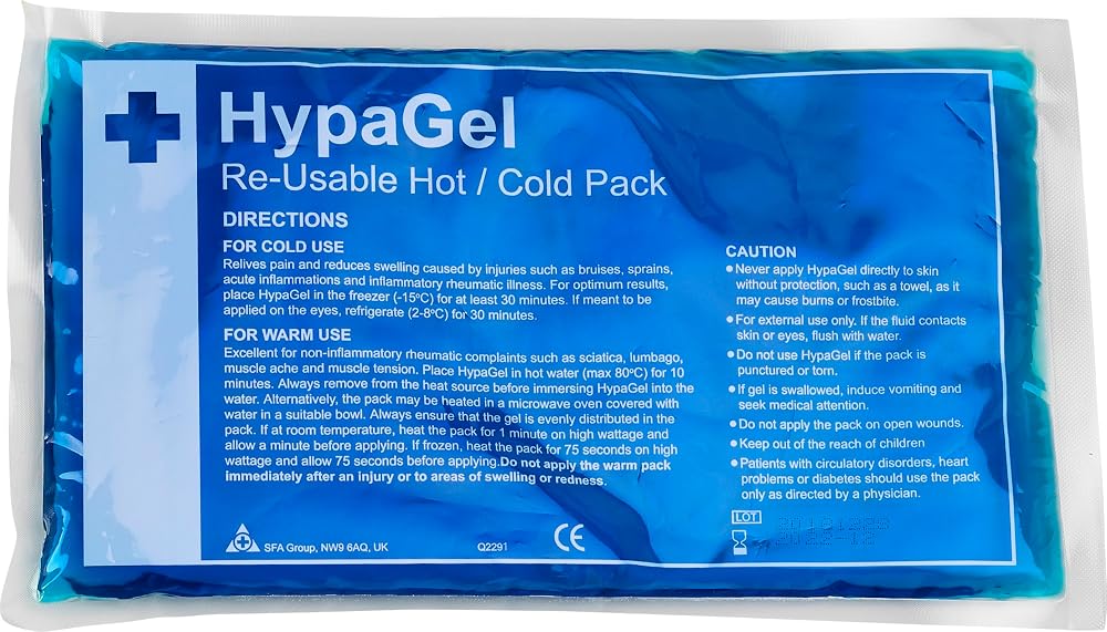 Safety First Aid HypaGel Reusable Hot/Cold Pack Standard 27x16cm