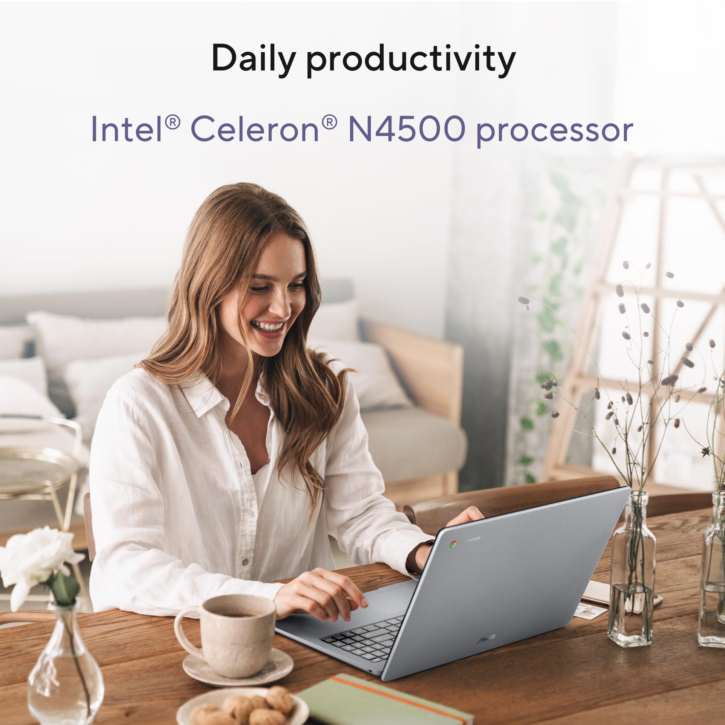 ASUS Chromebook CX15 Laptop, 15.6