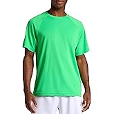 Head Mens Flex Raglan Crewneck T-Shirt, Standard Fit, Lightweight and Breathable Grid Mesh