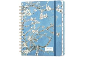 MAAIBOK 2024-2025 Planner – Planner/Calendar 2024-2025, Jul 2024 - Jun 2025, 2024-2025 Planner Weekly and Monthly with Tabs, 8.5" x 6.4", Hardcover, Back Pocket, Thick Paper