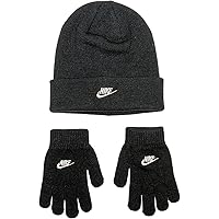 Amazon.com: Nike Infant Beanie & Mittens 2-Piece Set - Blue