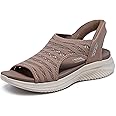 Skechers Women's Ultra Flex 3.0-Sun Warmth Hands Free Slip-ins Sandal