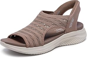Skechers womens Ultra Flex 3.0 - Sun Warmth Hands Free Slip-ins Sandal