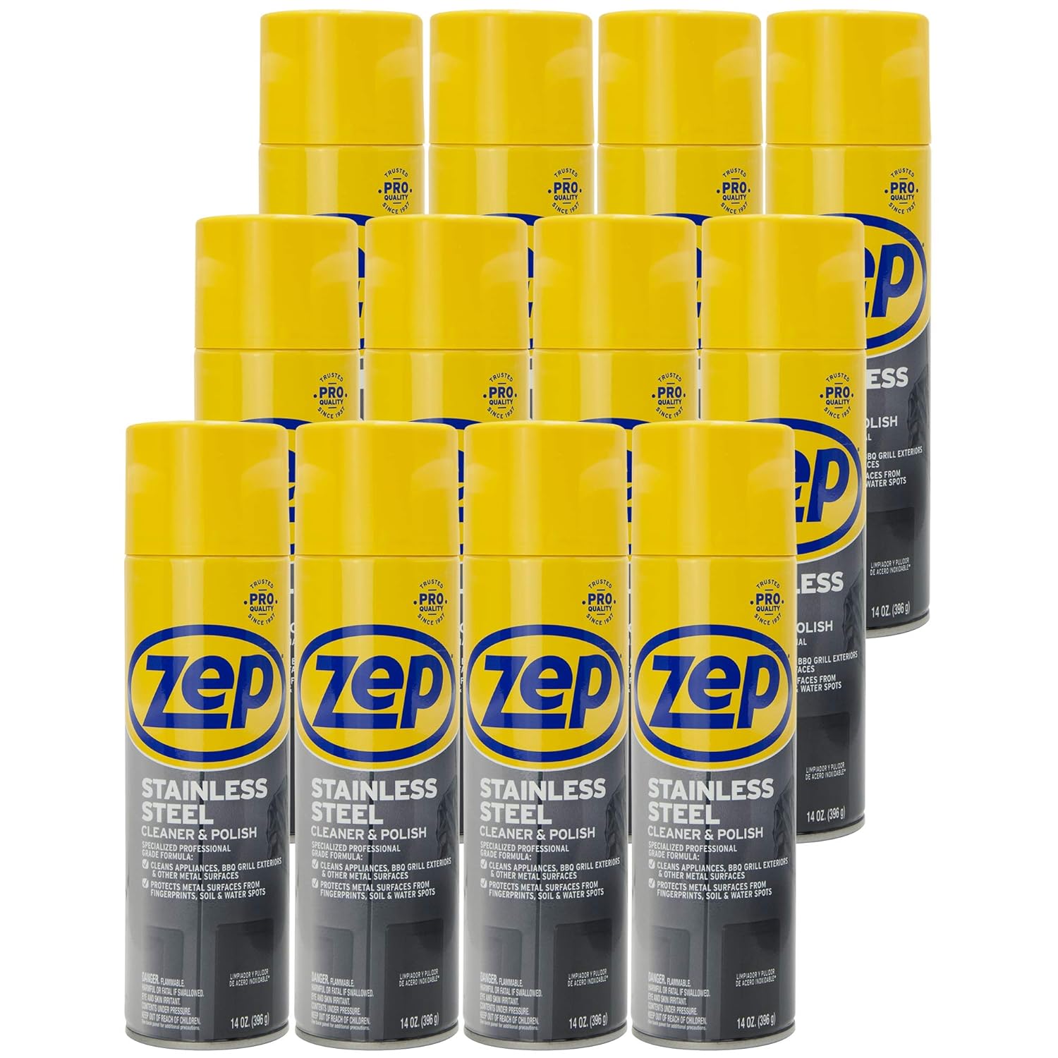 Zep Commercial Stainless Steel Cleaner 2Pack 655257427645 eBay