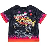 Monster Jam Matching Family T-Shirt Toddler to Adult Grave Digger El Toro Loco Megalodon