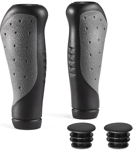GORIX Bike Ergo Grips Bar End Cycle Lock On Anillar Bicicleta De