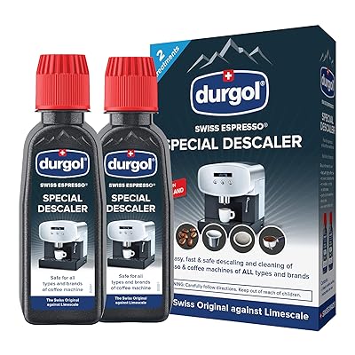 Buy Durgol Swiss Espresso Descaler And Decalcifier For All Brands Of Espresso Machines And Coffee Makers 4 2 Fluid Ounces Pack Of 2 Online In Zambia B000fto9e4