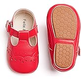 Soft Sole Baby Dress Shoes - Infant Baby Walking Shoes Moccasinss Rubber Sole Crib Shoes