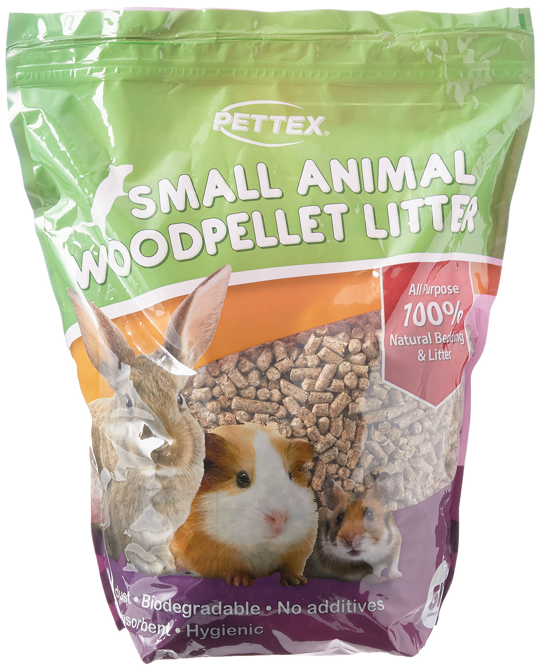 Pettex Small Animal Wood Pellet Bedding and Litter 5L