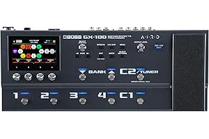BOSS GX-100 | Advanced Guitar Effects Processor | Authentic Tube Amp Tone with AIRD Technology | 32 Amp Types & 170+ BOSS Effects Derived from the Flagship GT-1000