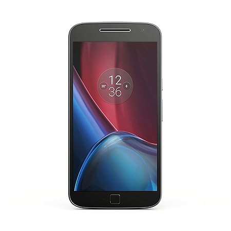 Motorola Moto G4 Plus Smartphone (14 cm (5,5 Zoll), 16GB, Android) [Französische Version] schwarz