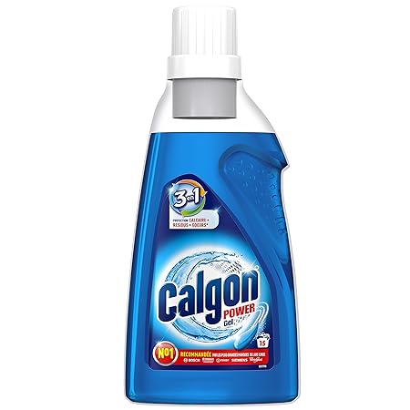 Calgon 2in1 Gel, Wasserenthärter gegen Kalk & Schmutz in der Waschmaschine, 1er Pack (1 x 750 ml)