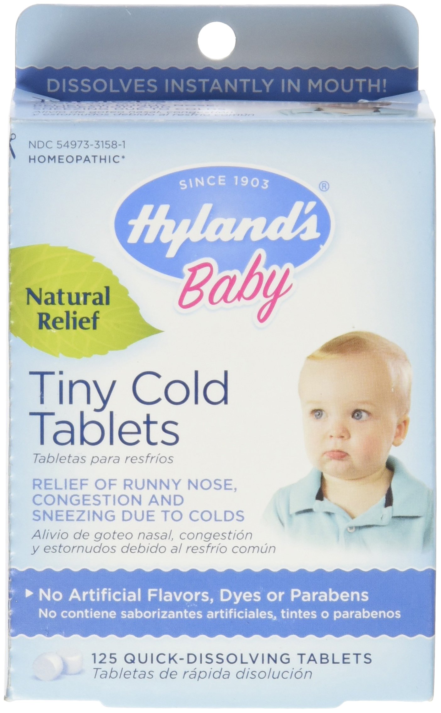 Hyland's Baby Homeopathic Tiny Cold Tablets Buy Online in United Arab
