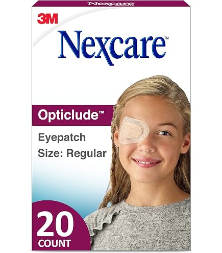 Amazon.com: Nexcare Opticlude Eyepatch, Junior-Size, Designed To