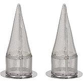 2PCS Exhaust Conical Spark Arrestor for Honda CRF230 CRF250L XR100R | Spark Arrestor for Kawasaki KLX125 230 230R KX450F KLR650, for Yamaha TTR125 230 TT250 YZF426, for SSR SR125TR, for FMF Power