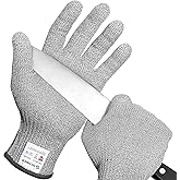 Schwer SlicePro ANSI A9 Cut Resistant Gloves, Food Grade Reliable Cutting Glove, Mandoline Gloves for Kitchen Meat Cutting, Oyster Shucking, Fish Fillet Processing, Non-PFAS, PR1501-G, XL
