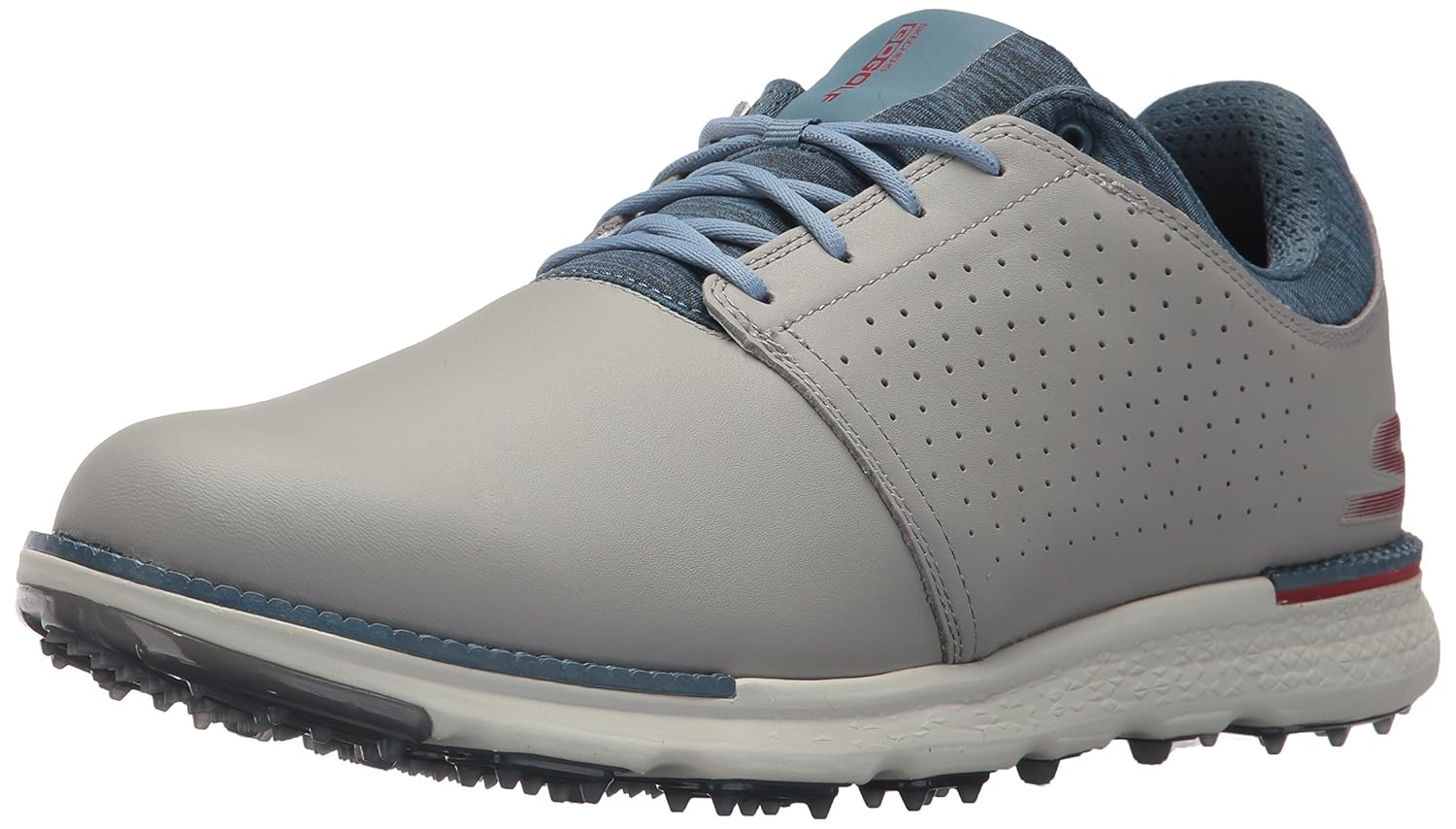 Skechers Men Grey Leather Golf Shoes11 UK (45.5 EU) (54521LGBL) Buy Online at Low Prices in
