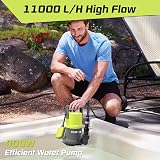 VEATON 400W Submersible Water Pump 11000 L/H Auto Float Switch 8m Lift view 2