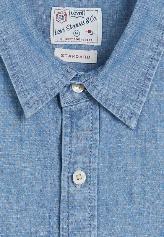 Levis 86624-0062 - Hauts pour Homme, Sebastian Chambray L, M — photo 7 sur 7