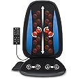 COMFIER Shiatsu Back Massager with Heat,Deep Tissue Kneading Massage Seat Cushion,Massage Chair Pad for Full Back,Body Massager for Home or Office Chair use, Gift