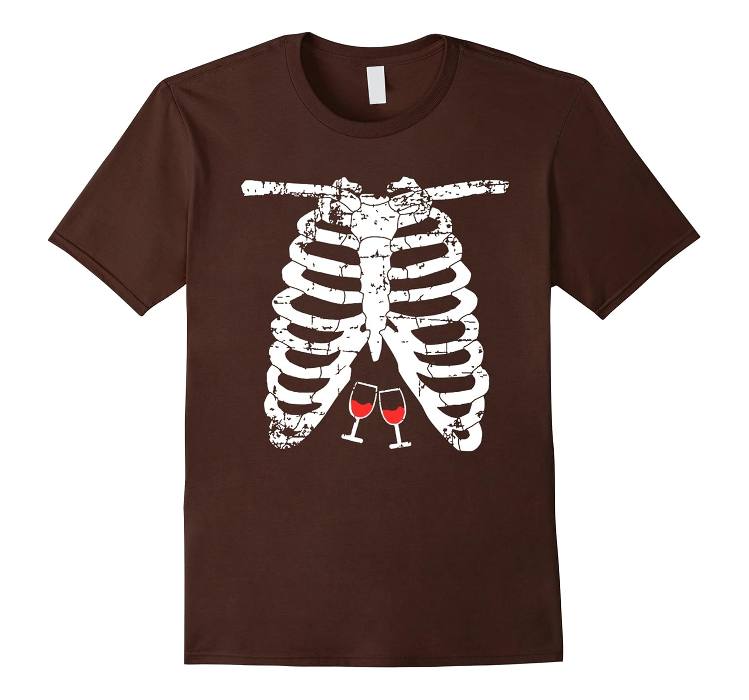 T-shirt Donna In Cotone Organico Con Teschio "Dualità Dell'Animo Umano - Foto 9