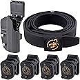 Black Scorpion Gear Competition Rig | 1 Heavy Duty Belt, 1 OWB Kydex Pro Holster | 4 Single/Double Stack Ambidextrous Magazine Pouches IPSC, USPSA, 3-Gun Approved