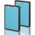 Nisreen PB-P01 Replacement Filter Compatible with Pro Breeze Air Pu-rifier Filter Replacement Model PB-P01, Compare to Part# PB-P01F, 4-IN-1 PB-P01F-US Filter with H13 True HEPA, 2-Pack