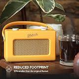 Roberts Revival UNO BT FM/DAB/DAB+ Radio with Bluetooth Sunburst Yellow view 7