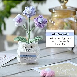 YOOJEE Crochet Sympathy Gifts for Loss of Loved One