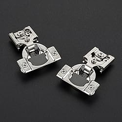 10 Pack 5 Pairs 3/8 inch Overlay Soft Close Hinges