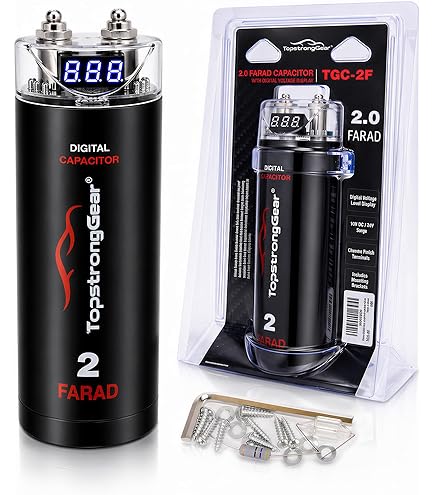 Power Acoustik PCX-5F 5-Farad Capacitor : Amazon.ca: Electronics