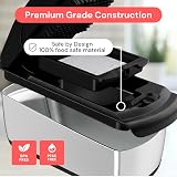 Fullstar 9-in-1 Vegetable Chopper & Cutter Stainless Steel Black view 5