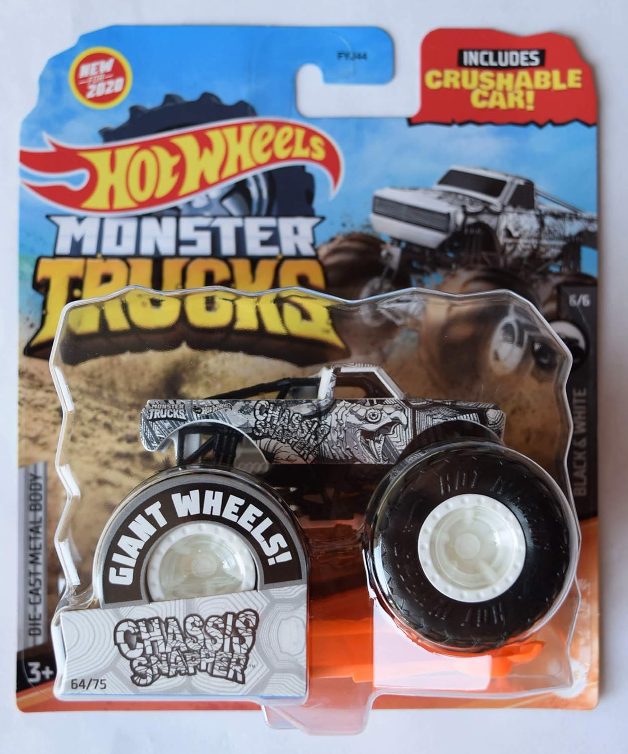Hot Wheels Monster Trucks 1:64 Scale 
