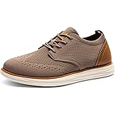 Bruno Marc Men's KnitFlex Craft Mesh Oxfords Sneakers Casual Dress Lace-Up Lightweight Walking Shoes