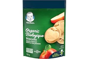 GERBER Organic Biscuits Apple Flavour Toddler Snack
