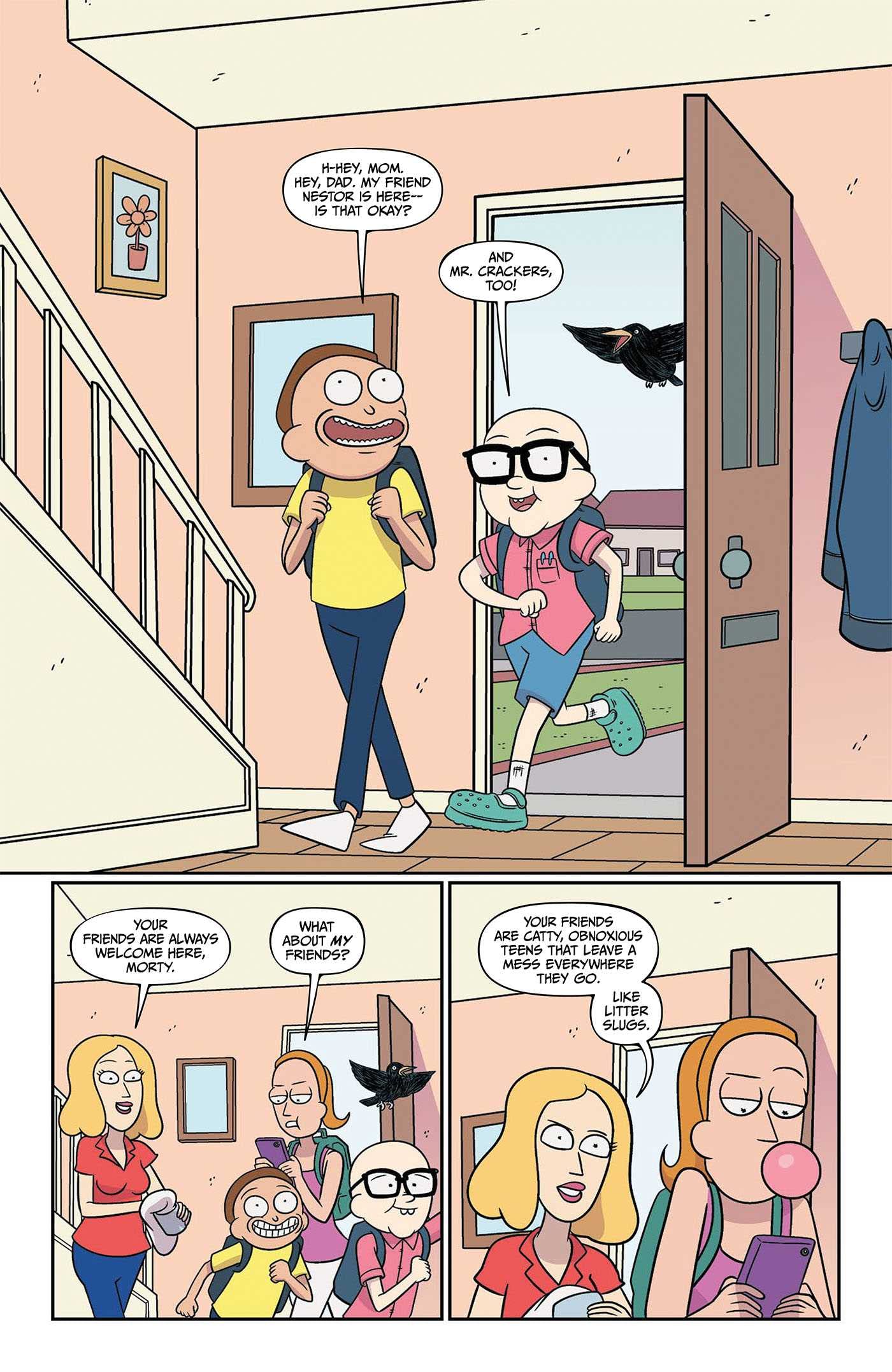 rick and morty bookbolsas
