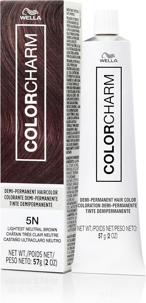 COLORCHARM Demi Permanent Hair Color - Gloss, Refresh & Tone - 2 Fl Oz | Shea Butter | Free of ammonia, gluten, parabens, and