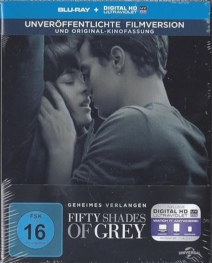 Fifty Shades of Grey - Geheimes Verlangen (Steelbook - Blu-ray) (inkl. Digital HD Ultraviolet) (Limited Edition)
