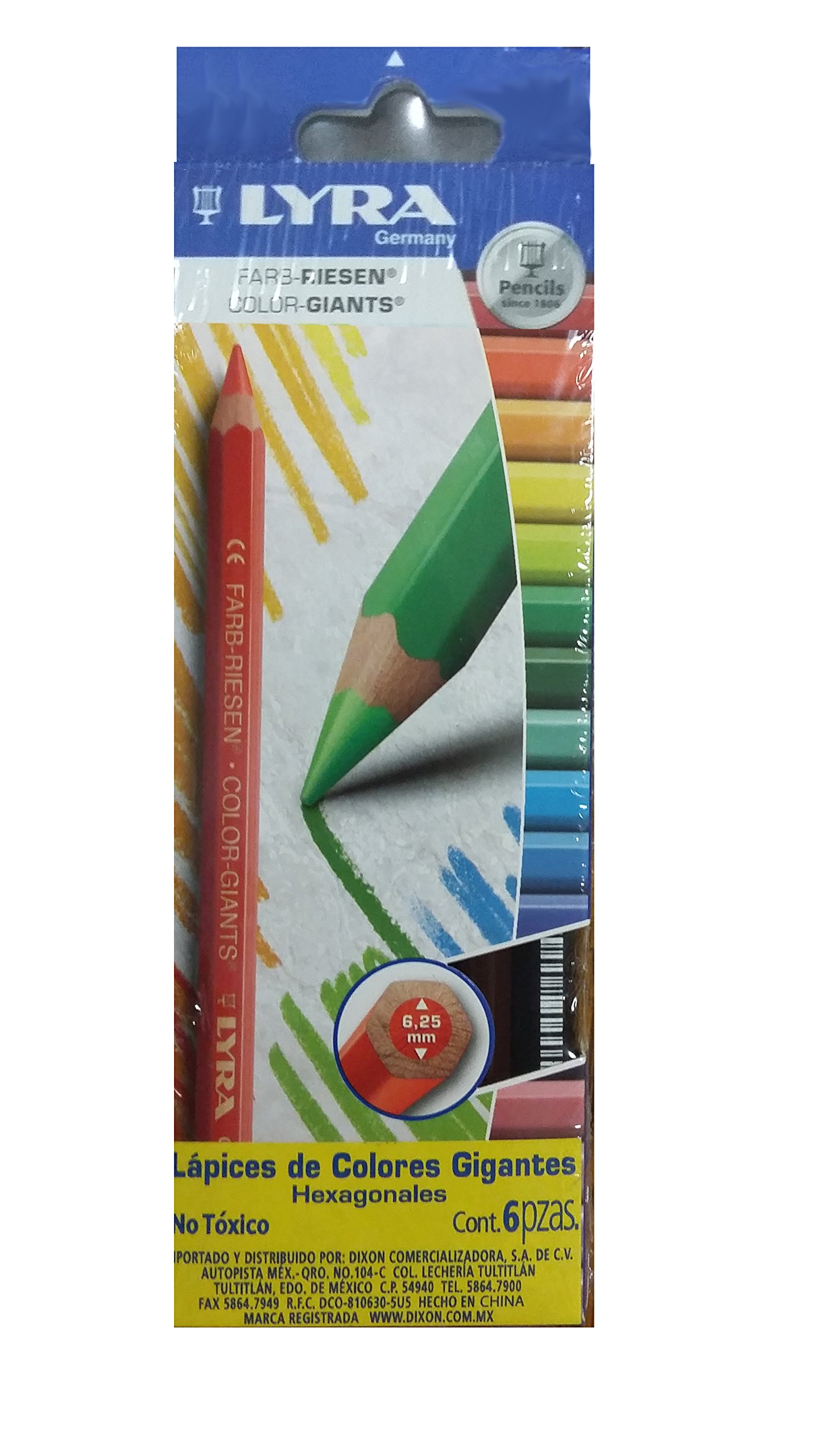 Lyra Giants Colouring Pencils 6 — image 1