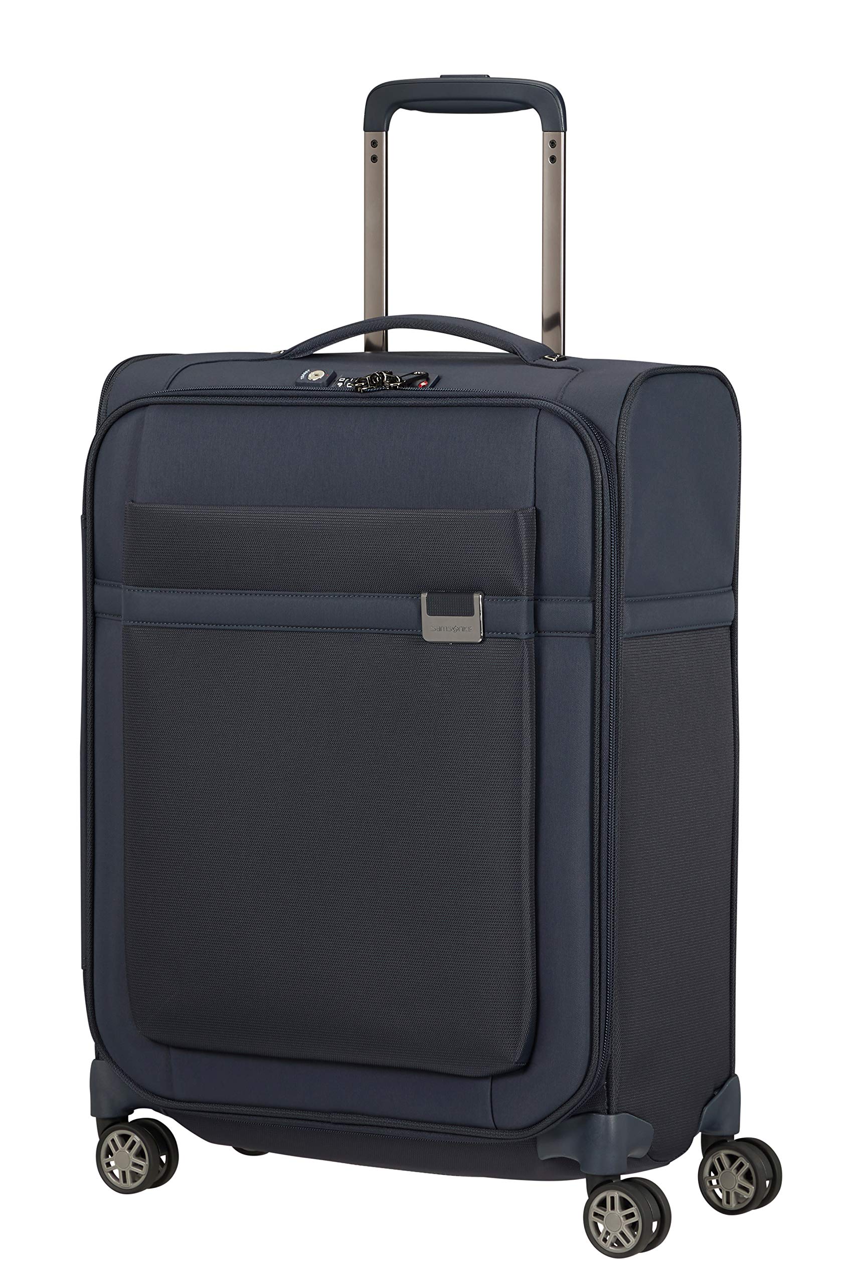 Samsonite Airea - Spinner S, Hand Luggage, 55 cm, 41 l, Blue (Dark Blue)