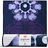 Manduka | Yogitoes Hot Yoga Mat Towel | Chakra Residence | 79 x 24 in | Sweat Activated for Instant Grip, Slip Free, Patented Silicone Nubs Anchors to Mat, Quick-Drying, Durable, Ideal for Hot Yoga