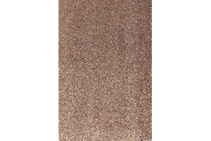 Allgala 12 Pack Glitter EVA Foam Paper 8x12 Inch Sheets-Coffee-CF85011