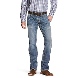 Ariat Men's M5 Slim Fit Straight Leg Jean, Stirling