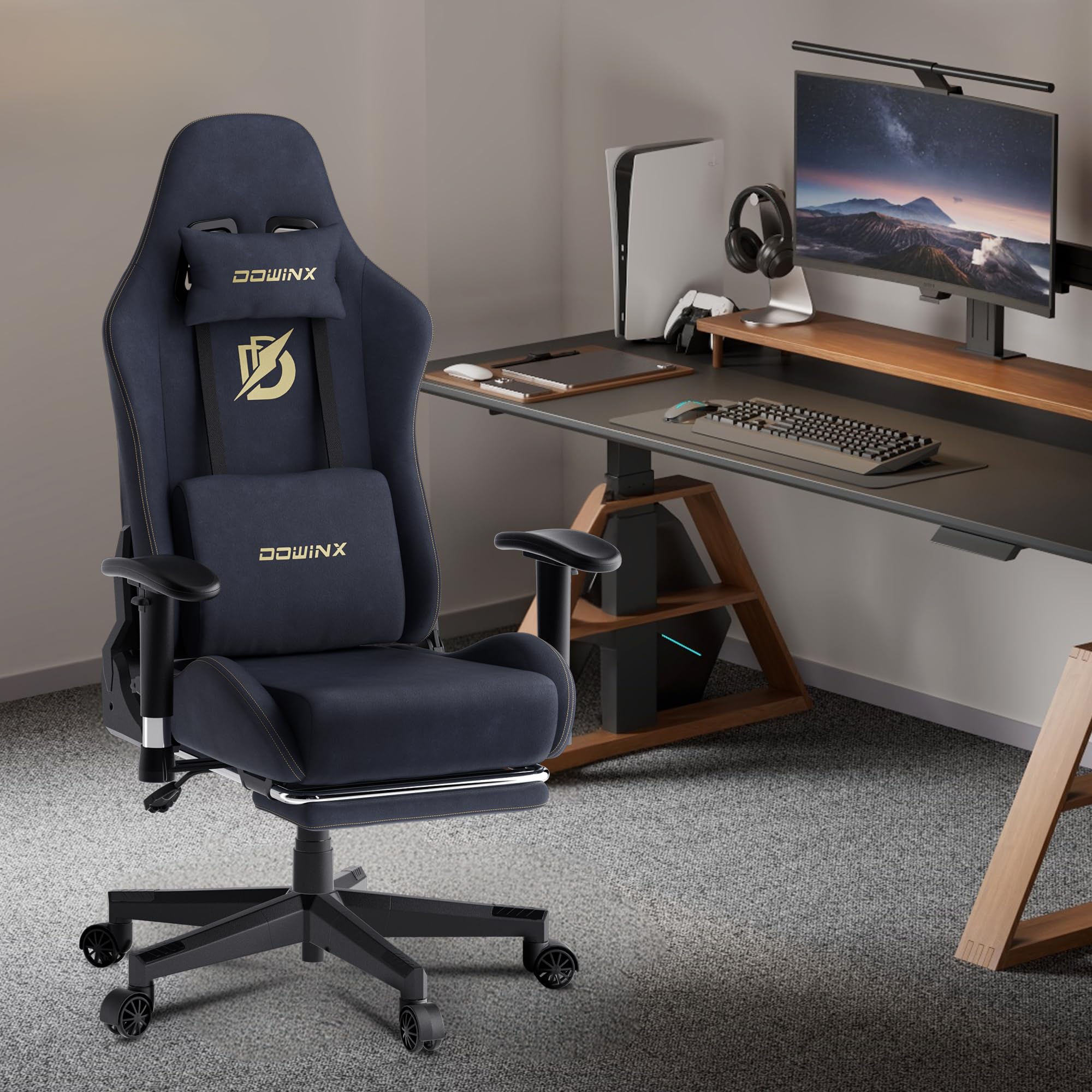 Gaming Chair with Lumbar Support