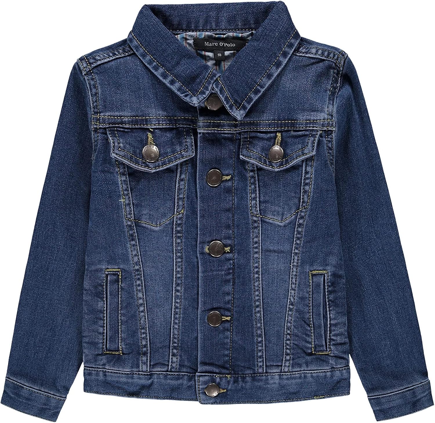 Baby Jeansjacke Mit Blumenstickerei - Langarm Denim Jacke Mit Kapuze Für Mädchen