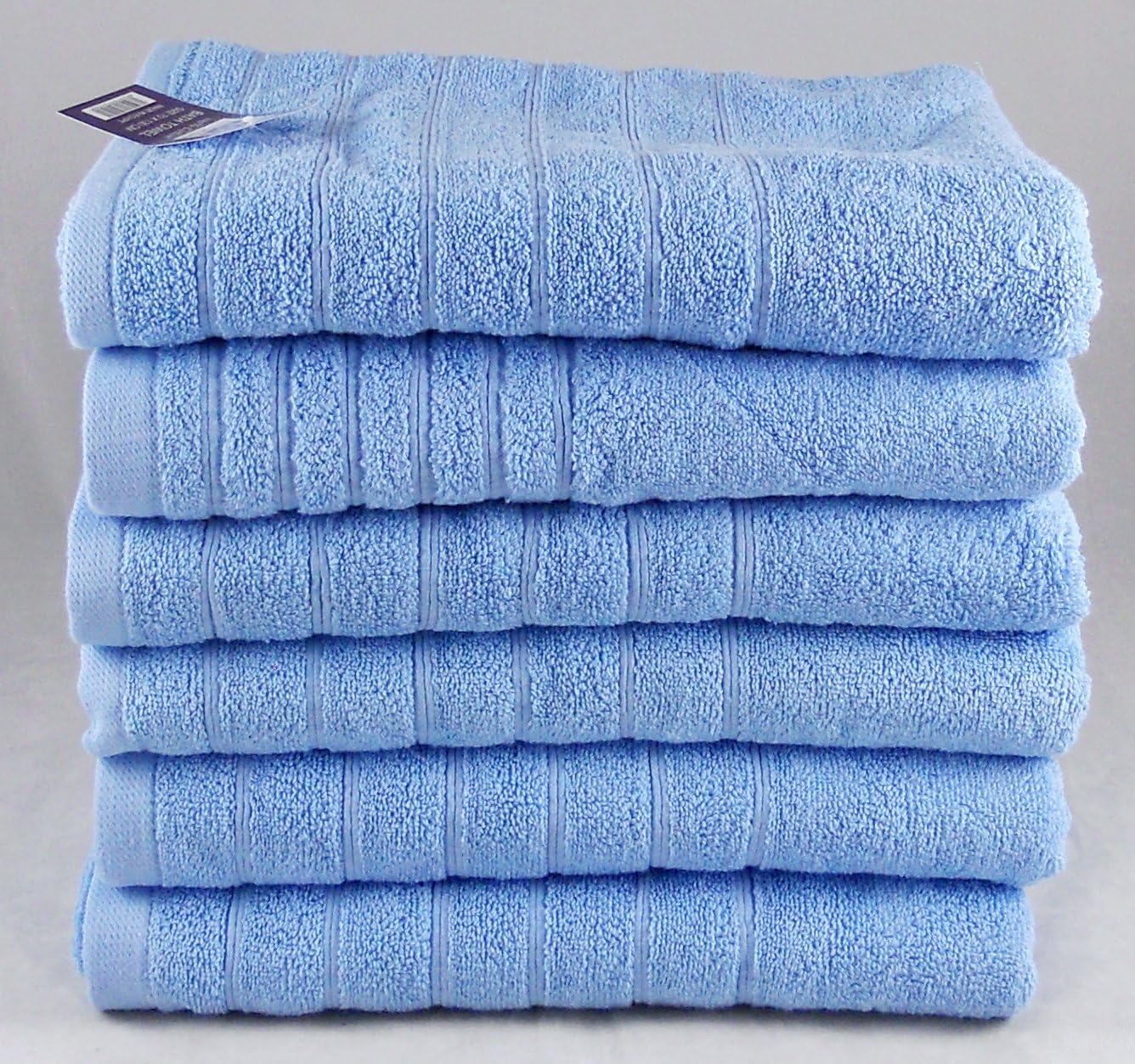 The House Of Emily Set of 4 SKY BLUE 600 GSM Luxury Egyptian Cotton