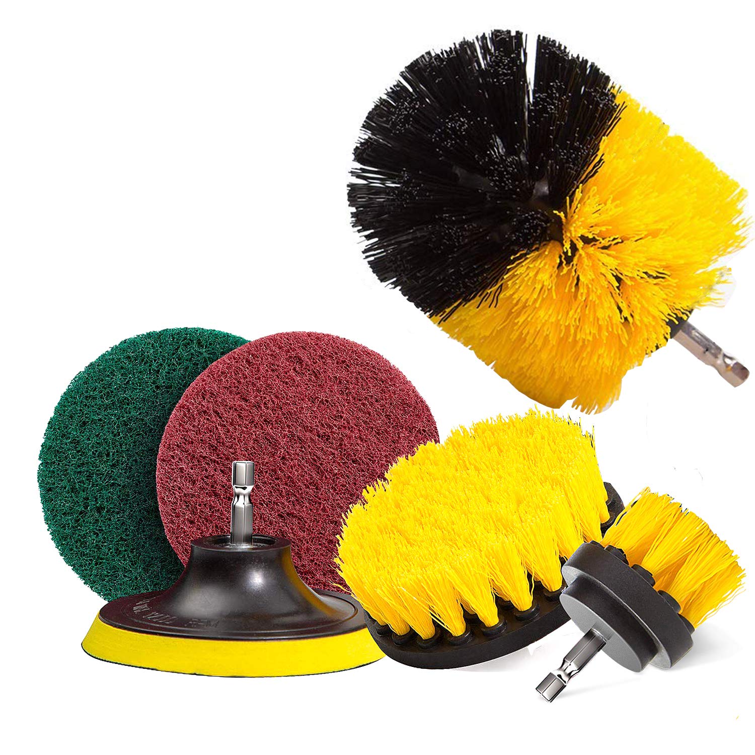 UZOPI Outlet Wall Mount Hanger Stand for Dot 2nd Generation & Other Round Voice Assistants, A Space-Saving Solution for Smart Home Speakers Without Messy Wires or Screws - Black 1 Pack